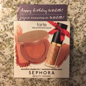 NWT Tarte blush and matte lip paint